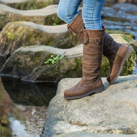 BOTAS CÓMODAS IMPERMEABLES PARA MUJER 