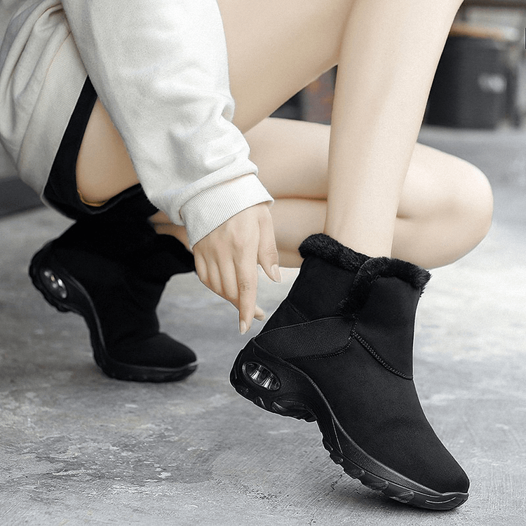 Women's Plush Air Cushion Snow Boots