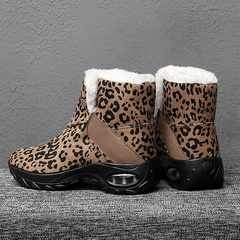 Damen-Schneestiefel mit Plüsch-Luftpolster 