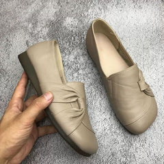 💖Last Day Promotion 60% OFF - Women's leather soft-soled non-slip shoes