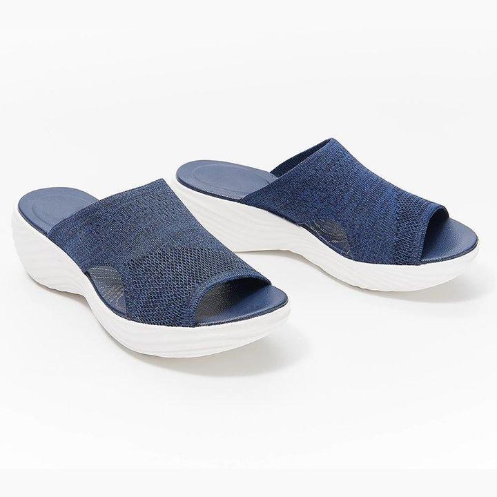 Upgraded Orthotic Slide Sandals, Knitted Sports Corrective Sandals