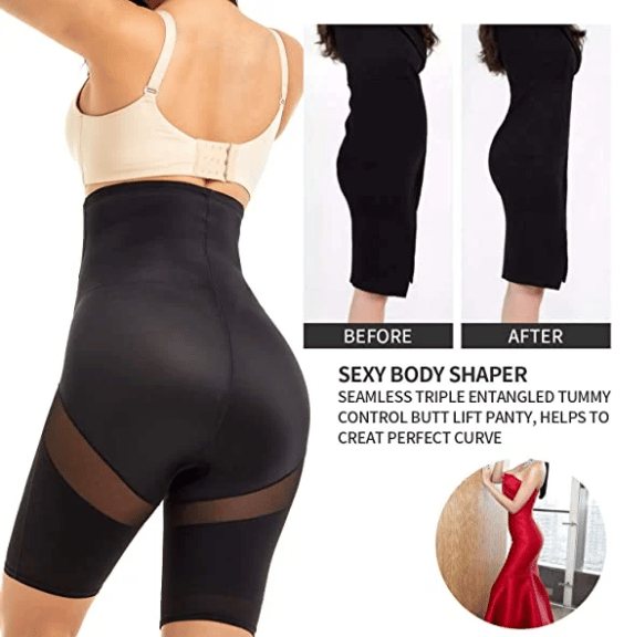 Neuer Cross-Compression-Bauch- und Hintern-Shaper mit hoher Taille