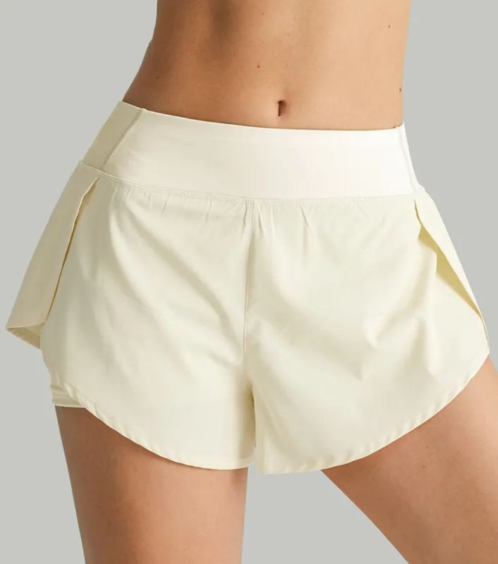 2 in 1 Damen Sportshorts