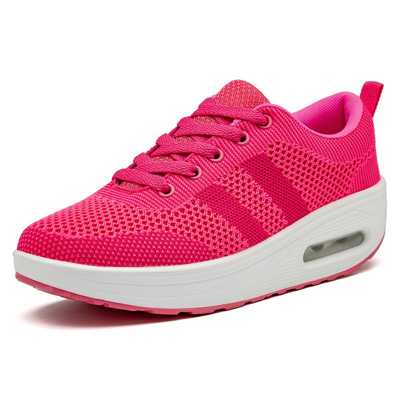 WIDE🔥Letzter Tag 60 % RABATT - Leichte orthopädische Air-Flying-Sneaker aus gewebtem Mesh für Damen 