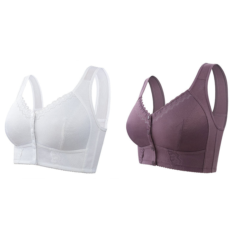 💝Hot Sale💝2024 New Stretchy Front Closure Breathable Bra for Seniors