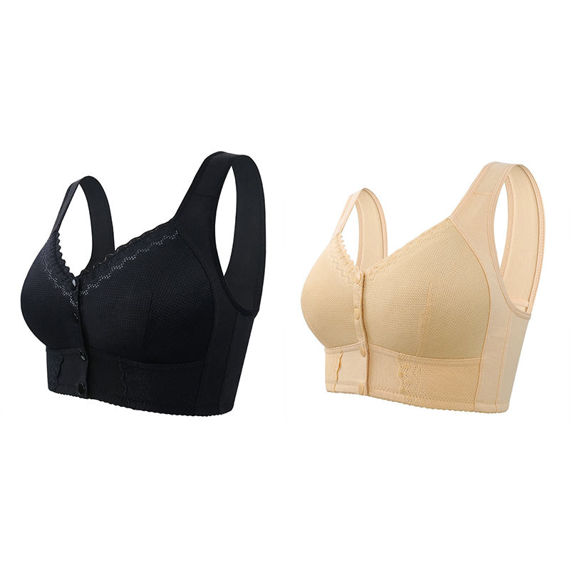 💝Hot Sale💝2024 New Stretchy Front Closure Breathable Bra for Seniors