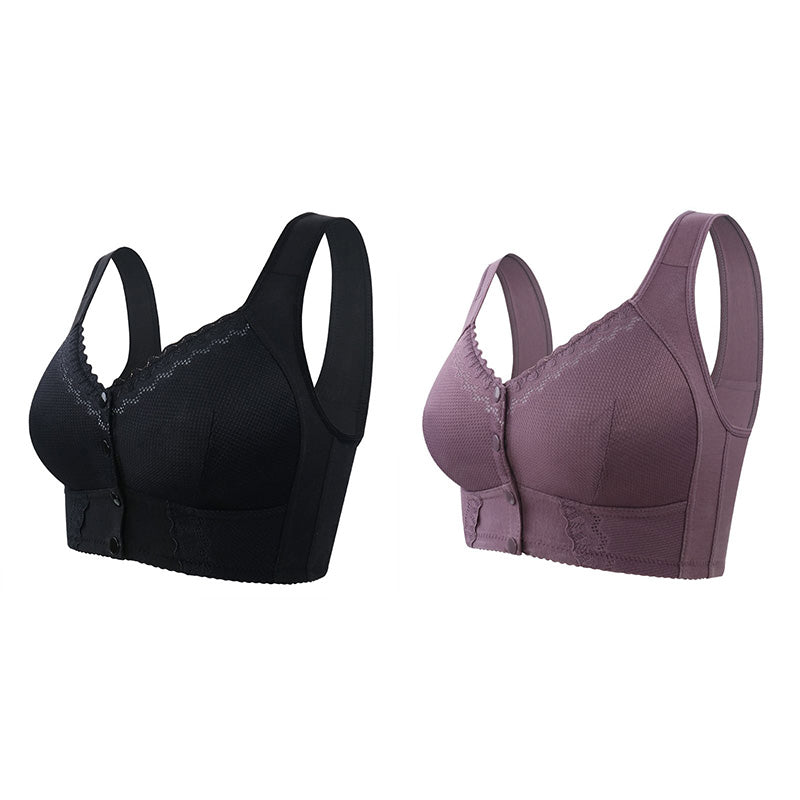 💝Hot Sale💝2024 New Stretchy Front Closure Breathable Bra for Seniors