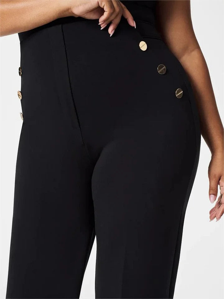 Tummy Control Button Wide Leg Pants(BUY 2 FREE SHIPPING)