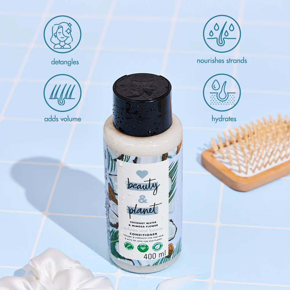 Coconut Water & Mimosa Flower Conditioner - 200 ml - Image 6
