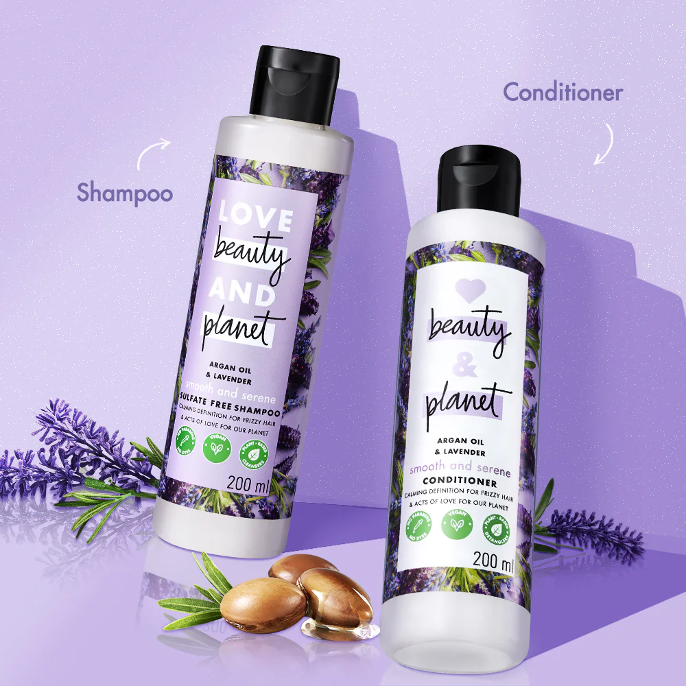 Argan Oil & Lavender Shampoo & Conditioner 200ml gift pack - Image 7