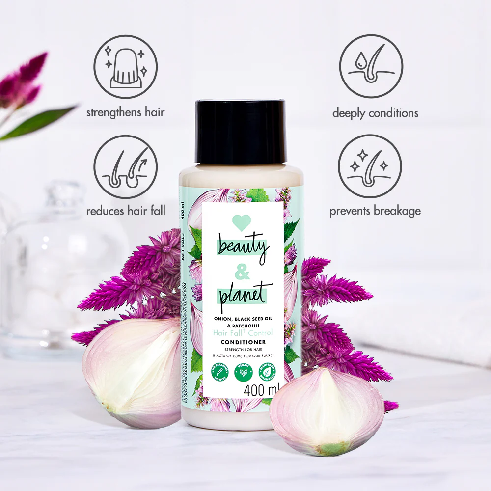 Onion, Blackseed & Patchouli Conditioner - 400 ml - Image 7