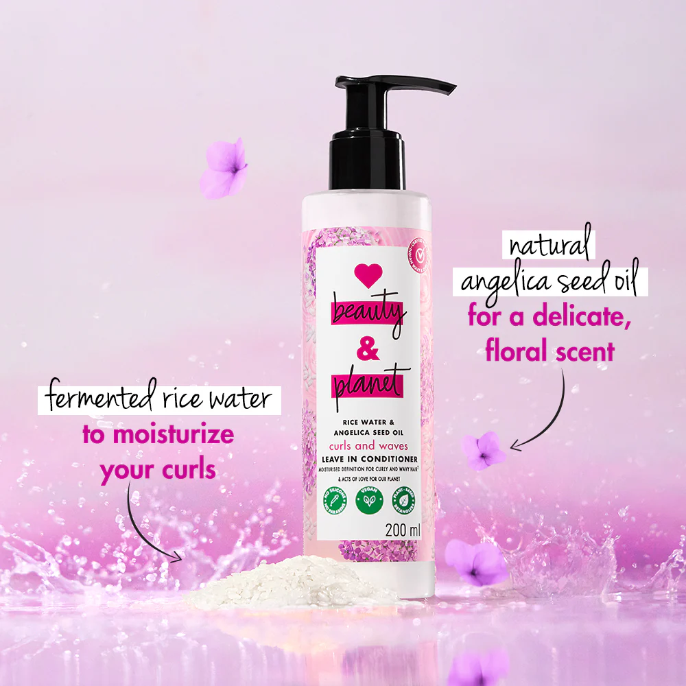 Rice Water & Angelica Seed Oil Silicone Free Leave-In Conditioner - Image 3